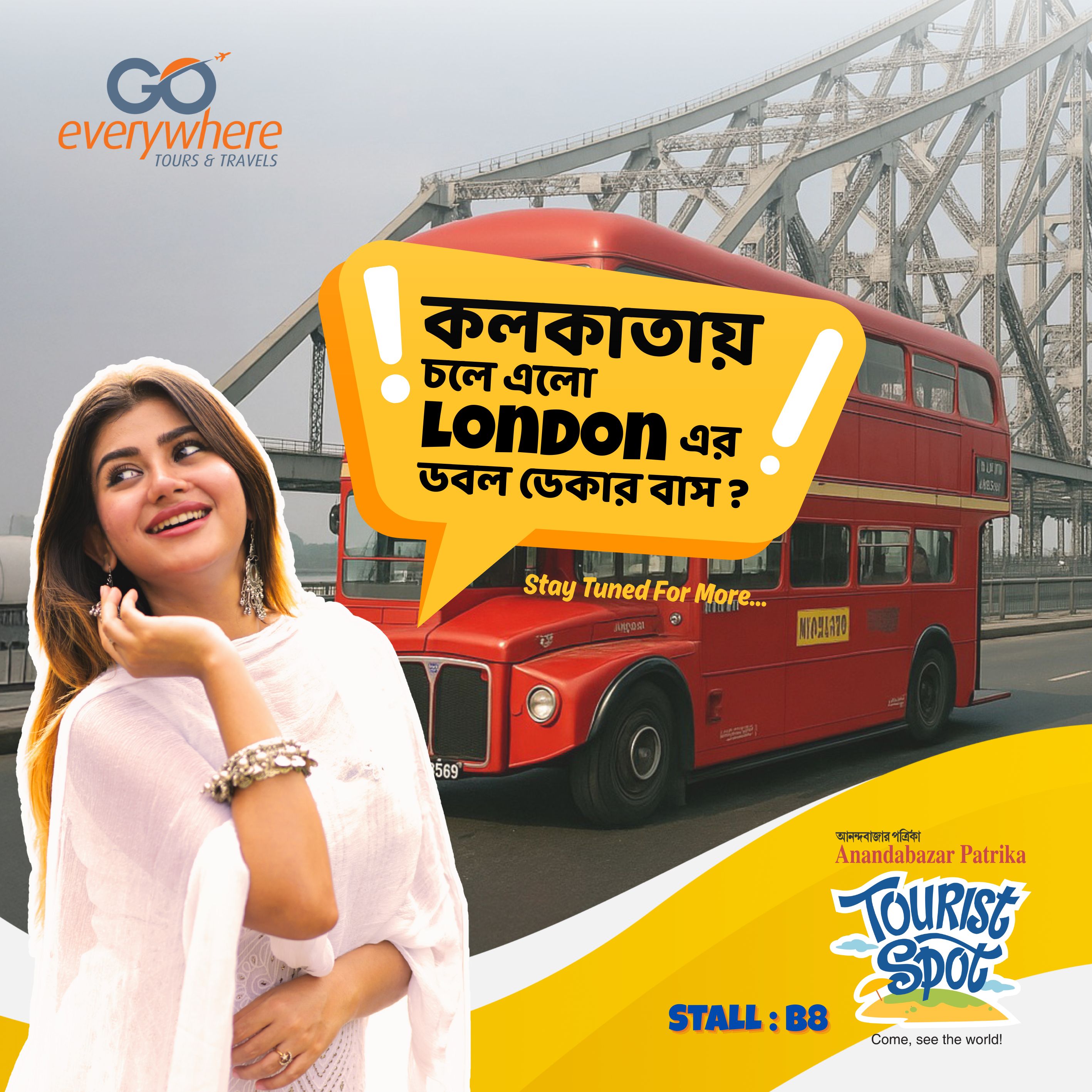 ALL ABOARD: GOEVERYWHERE BRINGS THE VINTAGE AND VIBRANT LONDON BUS TO KOLKATA!