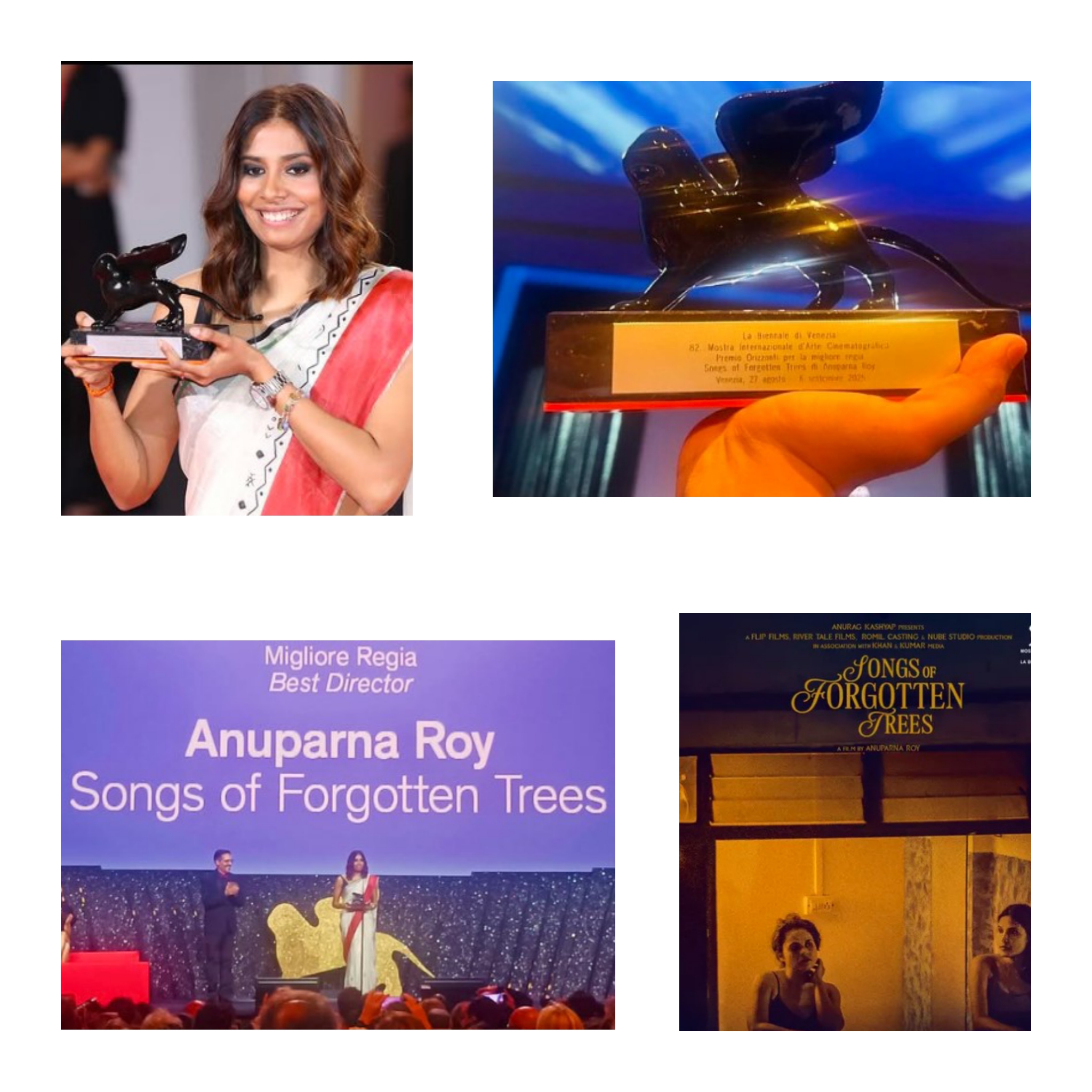 ANUPARNA ROY OF PURULIA BAGS ORIZZONTI BEST DIRECTOR AWARD AT VENICE FILM FESTIVAL FOR HER FEATURE DEBUT FILM